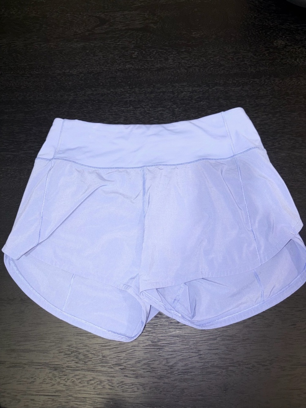 lululemon athletica Light Lavender/blue Layered Athletic Shorts